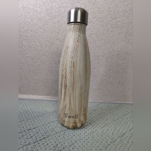 S'well Vacuum Insulated Stainless Steel Water Bottle, Blonde Wood, 25 oz